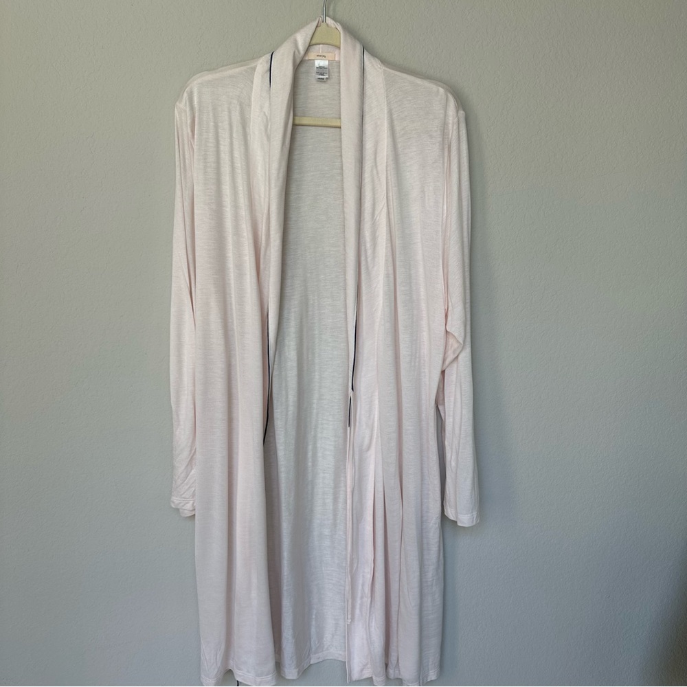 Eberjey Wrap Robe Soft Pink Size L/XL